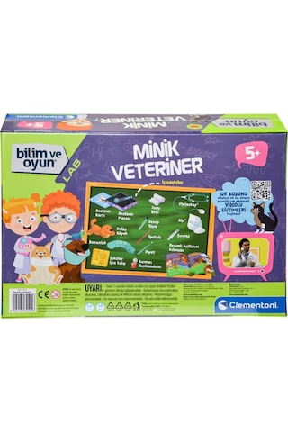 Clementoni 64195 Bilim ve Oyun Minik Veteriner
