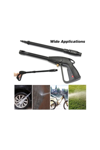 Xindoker 160bar Su Basıncı Yüksek Basınçlı Fırça, Uzun Gövdeli Temizlik Aleti, Araba Yıkama Ve Sulama İçin Uygun, Su Borusu Hariç