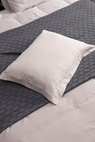 Kaay Pamuk Saten Yastık Kılıfı Dahil Nevresim Seti 200x220 Çift Kişilik Taş
