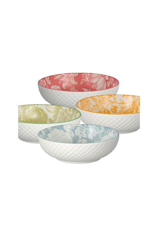 Lucky Art Aurea 4lu Seramik Kase Set 15cm Lygd 001 Çok Renkli