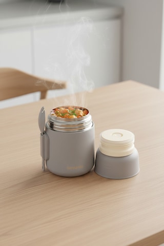 Bernardo Duo Yemek Termosu 500 Ml Gri Gri