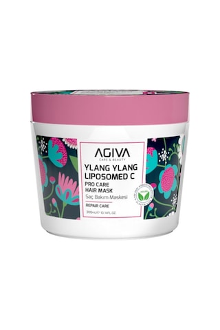 Agiva Ylang Ylang Liposom C Saç Bakım Maskesi 300 Ml - Onarıcı & Bitkisel Bakım