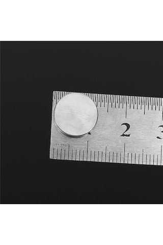 50 Adet Çap 12Mm X Kalınlık 2Mm Yuvarlak Güçlü Neodyum Mıknatıs