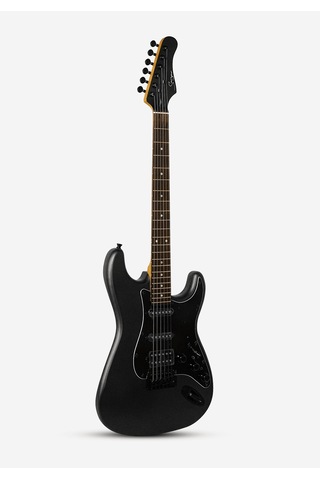 Smıger L-g2 İ6 Mbk Strat Tipi Elektro Gitar Dahili Efektli Mat Siyah