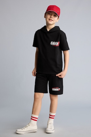 Defacto Sweatshirt Kumaşı 2li Takım Erkek Çocuk H0327a826smbk81 Siyah-bk81