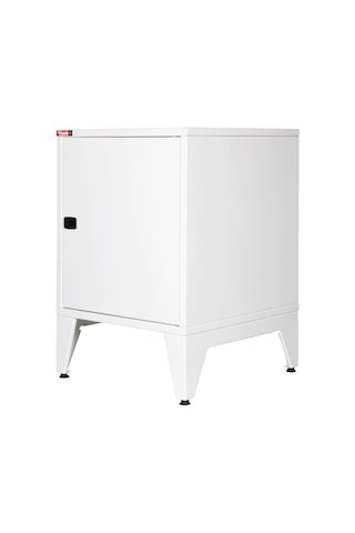 Lande - Ziglat 655 - Metal Dolap - Metal Kapılı - Mat Beyaz. Beyaz