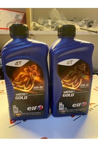 Elf Moto Gold 4t 20w-40 Motorsiklet Yağı 1lt 2adet
