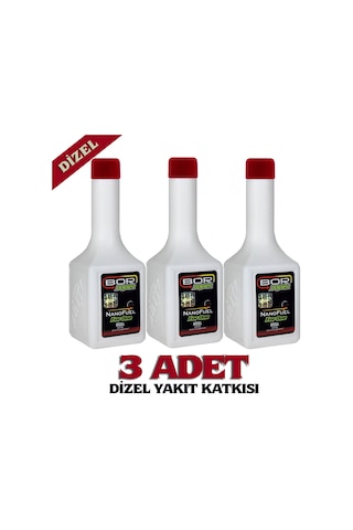 Yakıt Katkısı Bor Power Dizel Katkı (200Ml) Bor Içerikli - 3 Adet