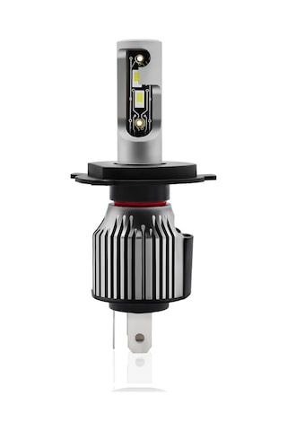 Xindoker Led Far Ampulü A6 H4/9003 120w 6500k 12000lm Ip68 Su Geçirmez 10-32v Uçak Alüminyum Çift Paket