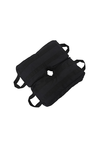 Wezone Dış Mekan Şemsiyesi Sabitleyici Sandık, 900d Oxford Kumaş, Bölünebilir Tasarım, Yağmur Ve Hava Dayanıklı, 45x45cm Kare Desenli Ağırlık Torbası