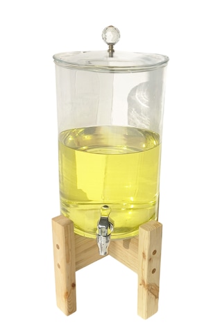 Cam Sebil, Damacana, Şerbetlik, Limonatalık, Musluklu 10 Lt. Şeffaf