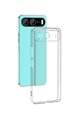 Maks Technology İnfinix Hot 60i 5g Kılıf Mkst Süper Silikon Kapak - Şeffaf