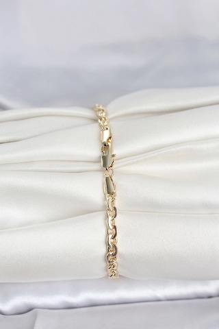 Mey İthalat Cm 14k Gold Renk Zincir Model Kadın Bileklik 11 81351098