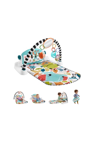 Fisher-Price Neşeli Hayvanlar Piyanolu Jimnastik Merkezi HWY49