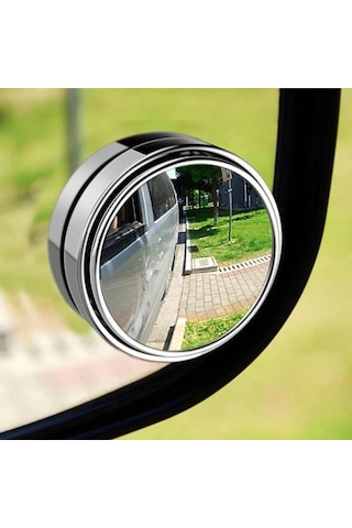 Ayna Kör Nokta Yuvarlak Oynar Krom 5cm 2'li Sy-028a