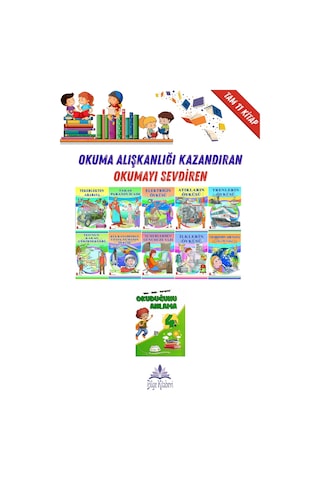 4. Sınıf Okuma Alışkanlığı Kazandıran Okumayı Sevdiren Tam 11 Kitap -10