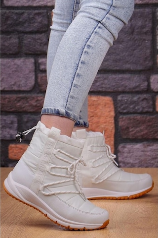 Hammer Jack 101 21620 Belo Comfort Casual Kadın Botu Beyaz