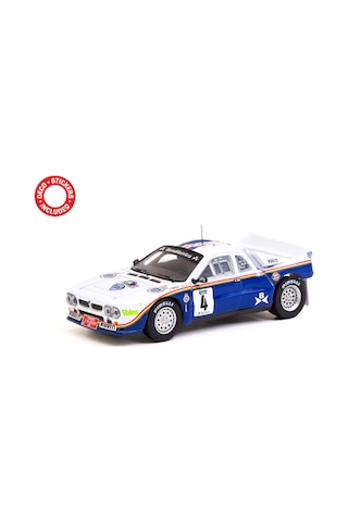 Tarmac Works 1/64 Lancia 037 Rally Rally Costa Brava 1985 4 - Ho