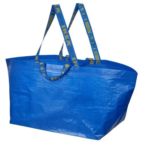 Ikea Frakta Çanta, Mavi, 55x37x35 Cm/71 Lt