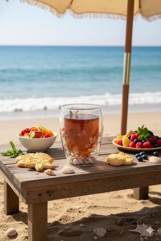 Bambum Molbia - Çift Cidarlı Bardak 350ml Renksiz