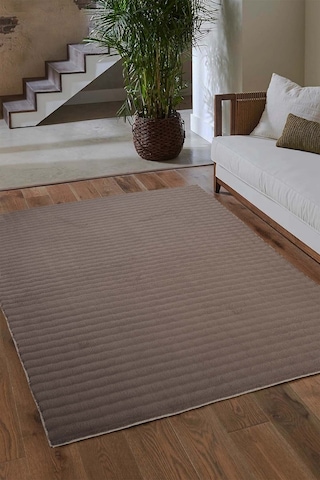 Bubble Puffy Post Peluş Halı Yolluk Kaymaz Taban Yıkanabilir Pofuduk Oturma Çocuk Odası Antrasit Antrasit