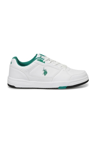 U.s. Polo Assn. Presto 4fx Beyaz Erkek Sneaker 000000000101502099 Beyaz - Yeşil