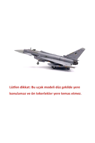 1/100 Ölçek Ef2000 Eurofighter Typhoon Fighter Model Uçak Maketi