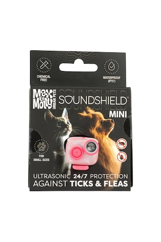 Max & Molly Soundshield Mını Ultrasonik Pire Ve Kene Kovucu Tasma - Rose Pembe