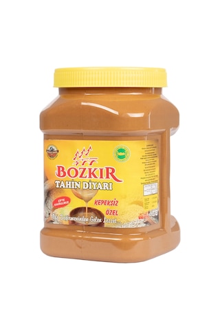 Güleroğlu Kepeksiz Bozkır Tahini Plastik Kutu Net 800 Gr