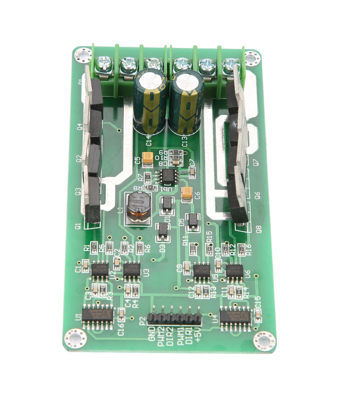 Tenfowee Irf3205 İki Yollu Dc Motor Sürücü Kartı - Güçlü Fren Fonksiyonu İle Yüksek Güçlü H Köprü Tasarımı