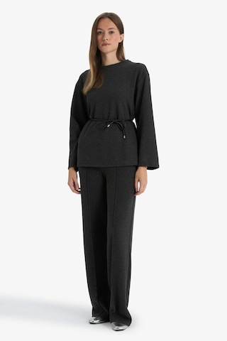 Defacto Wide Leg Düz Paça Pantolon E9913ax25auar169 Antrasit