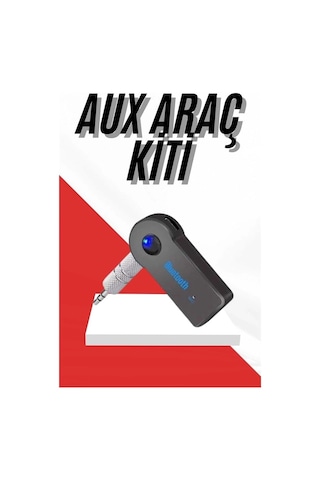 Vexor Tüm Cihazlara Uyumlu Bluetooth Aux Araç Kiti Siyah
