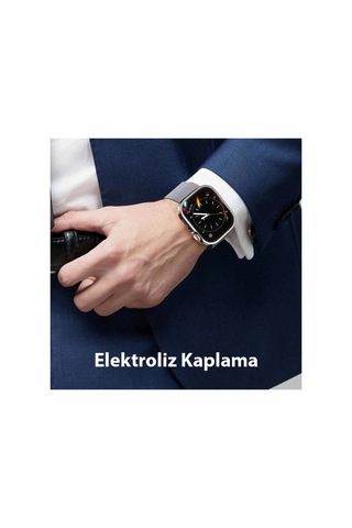 Dux Ducis Hamo Series Watch Ultra 49mm İçin Hard Pc Full Koruma Sert Armor Zırh K - Hs08379394-6 Siyah