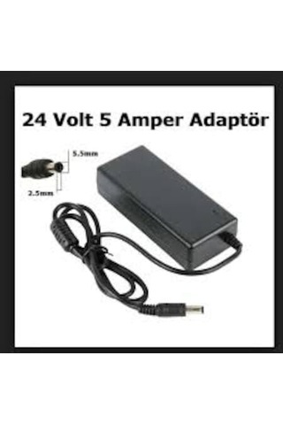 Hightek 24 Volt 5 Amper Plastik Kasa Adaptör