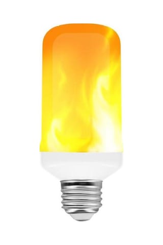 9w Led Alev Efektli Lamba, E27 Duy. Noel, Ev, Otel, Bar Ve Festivaller İçin Titrek Alev Efektli Dekoratif Ortam Işığı.