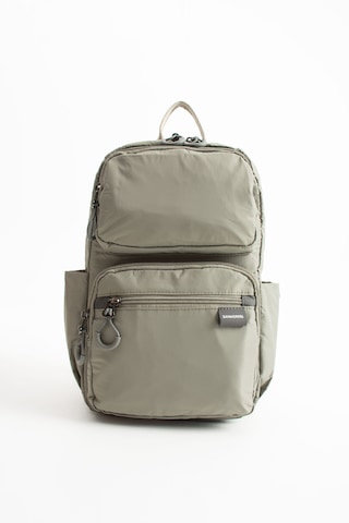 Özer-6032 Sanmorris Suya Dayanıklı Paraşüt Kumaş Unisex Sırt Çantası Açık Gri
