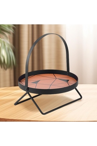 Trendooze Demir Depolama Rafı, Kahverengi, Çok Yönlü Giriş Düzenleyici Kahverengi