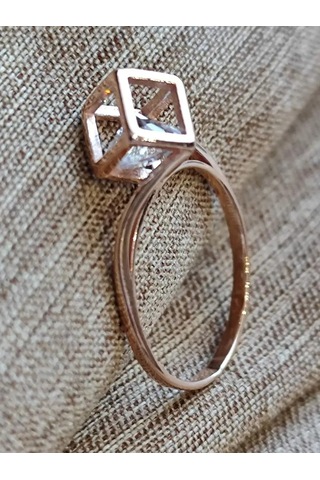 Sılver Whale Taşlı Yüzük 159886583 Gri