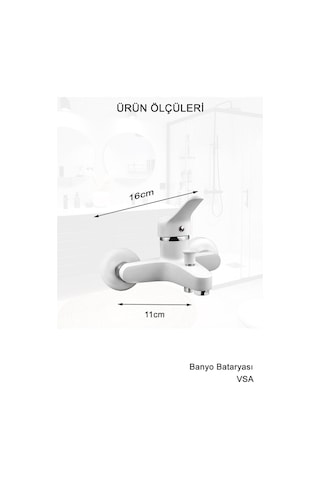 Beyaz Robot Yağmurlama Duş Seti Banyo Mutfak Lavabo Bataryası Pirinç Musluk Seti Beyaz