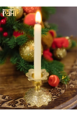 Gang Metal Pirinç Kilise Mumluk Candle Holder 179795327 Altın Rengi