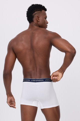 L'espadon Maritime Elite Erkek Boxer Şort-3286 Beyaz
