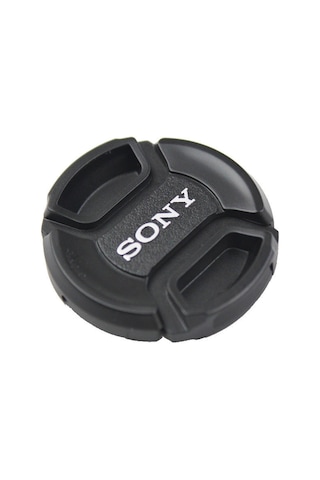 Sony İçin Snap On Lens Objektif Kapağı Bağcıklı 49 MM