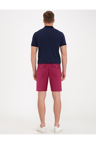 Pierre Cardin Erkek Mürdüm Dokuma Şort 50233249-vr074 Mürdüm