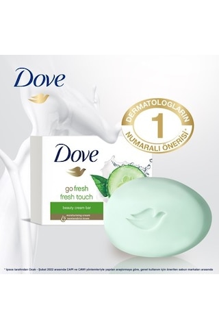 Nemlendirici Etkili Katı Güzellik Sabunu 90 G Fresh Touch Formül Acı Badem