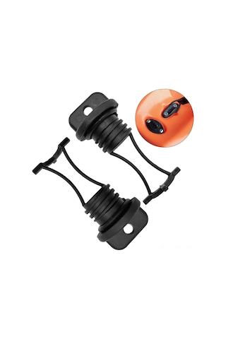 Konesam Kayak Su Çıkarma Tıkanıklıkları, Nilon Ve Metal, 2 Adet, 55.8x26cm