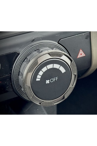 Toyota Tundra / Tacoma Uyumlu Klima Ve Sürüş Modu Düğme Halkası - 3 Adet Dekoratif Ergonomik Kapak Seti