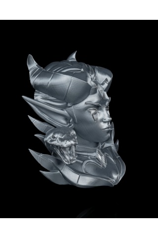 Sin Spark Duvar Büstü Gri