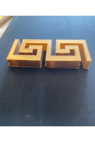 Dekoratif Ayna Gold 20 Adet 5x12 Plexi 8x5cm1ad.kelebek Hediye Altın