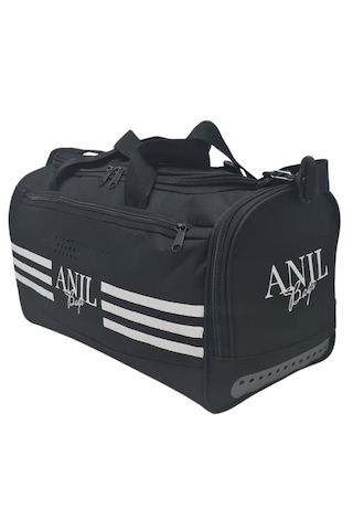 Anılbags Anıl Bags Spor Seyahat Çantası 45 Cm Ayakkabı Bölümlü Siyah