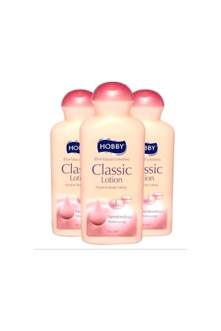 Hobby Classic El ve Vücut Losyonu 3 x 300 ML